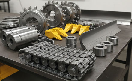 Ricambi di alta qualità per bulldozer ed escavatori per macchinari pesanti